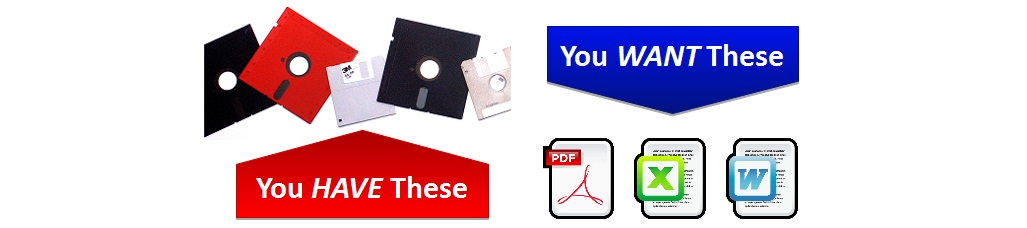 You have disks - you want usable files!